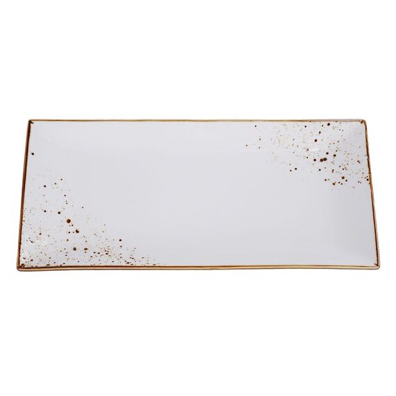 Блюдо прямоугольное 28*17 см, фарфор, серия "Элеганс" "The Sun" P.L.