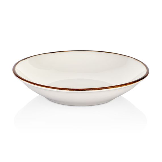 Салатник "GLEAM" 21см.800мл. фарфор By Bone