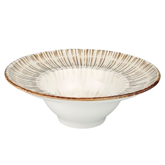 Тарелка глубокая 23 cм,450 мл, фарфор,серия "Legna", By Bone