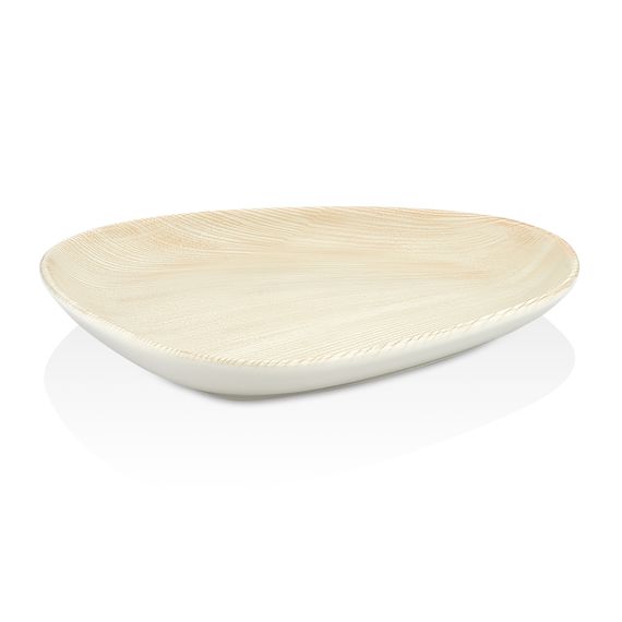 Тарелка мелкая 19*16,5 см,фарфор,серия "Island Velho", By Bone