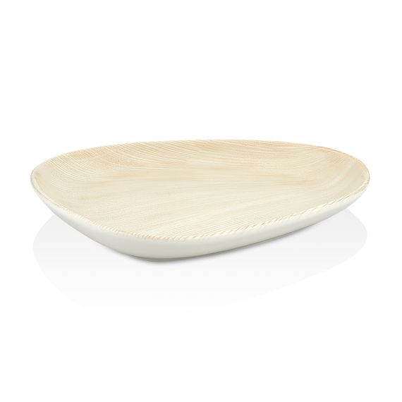 Тарелка мелкая 26*22,5 см,фарфор,серия "Island Velho", By Bone