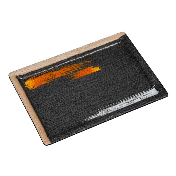 Блюдо 24.5*17.5*2 см,меламин,серия "Паназия"  P.L.