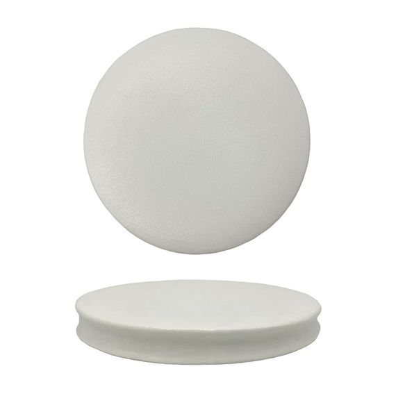 Блюдо для подачи d=22 см, фарфор,белый цвет, матовая поверхность, "Паназия" P.L.-ProffCuisine