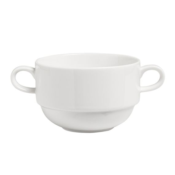 Бульонная чашка с ручками 350 мл,фарфор "NOBLE" серия "Simply Plus"