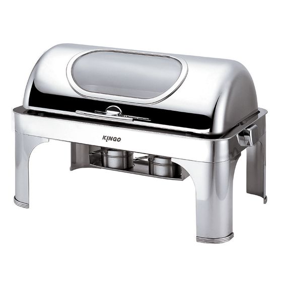 Мармит с обзорной,стеклянной крышкой,8.3литра, "KINGO-HOTEL"