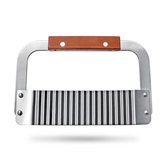 Нож металлический,для фигурной резки,деревянная ручка, 17.5 см, P.L. - Proff Chef Line