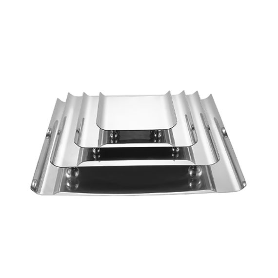 Поднос для хранения и выкладки продуктов,500*500*60 "KINGO-HOTEL"