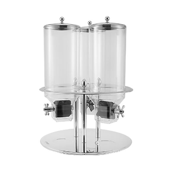 Станция для сыпучих продуктов,3*10литров  "KINGO-HOTEL"