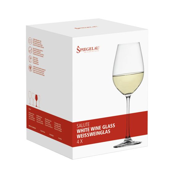 Набор бокалов для белого вина Salute White Wine, 4 шт., 465 мл, 4720172, Spiegelau, изображение 3