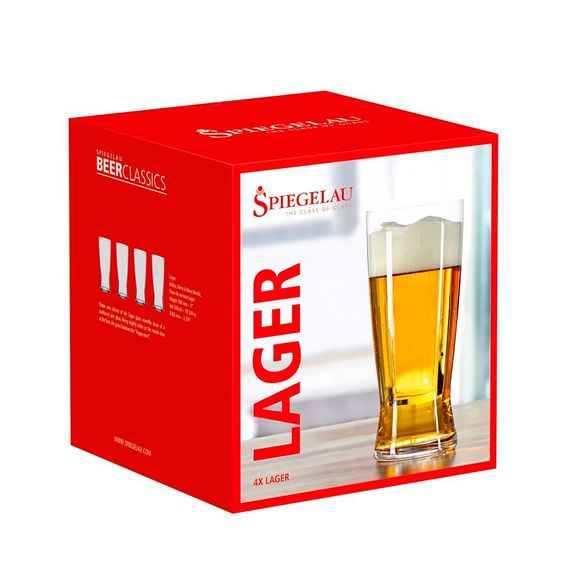 Набор стаканов для пива Beer Classics Lager 0,5 l Set/4, 4 шт., 560 мл, 4991971, Spiegelau, изображение 5