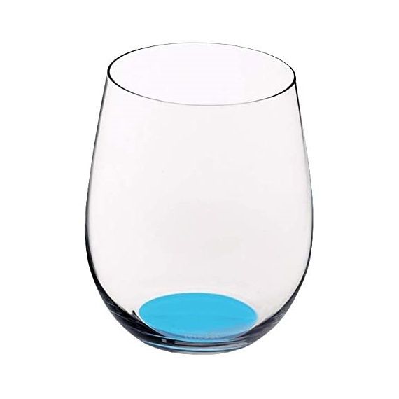 Набор голубых бокалов VIOGNIER / CHARDONNAY AZURE-BLUE RIEDEL O RESTAURANT, 12 шт, 320 мл, 0412/05a, Riedel