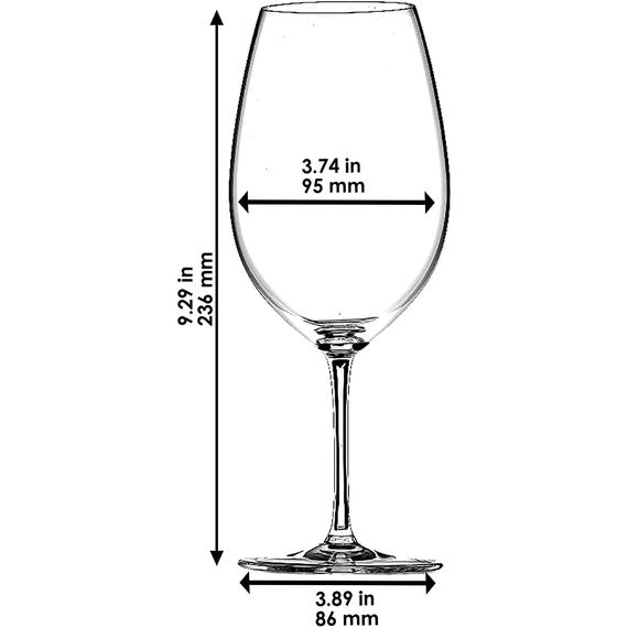 Набор бокалов SYRAH RIEDEL RESTAURANT, 12 шт, 650 мл, 0446/30, Riedel, изображение 4