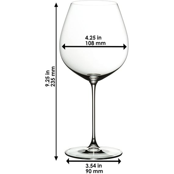 Набор бокалов OLD WORLD PINOT NOIR RIEDEL VERITAS RESTAURANT, 6 шт, 705 мл, 0449/07, Riedel, изображение 6