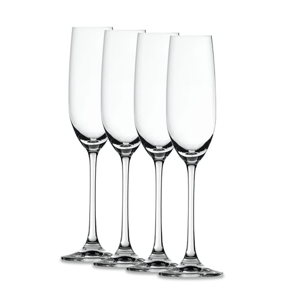 Набор бокалов для шампанского Salute Champagne Glass, 4 шт., 210 мл, 4720175, Spiegelau