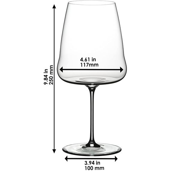 Набор бокалов CABERNET SAUVIGNON RIEDEL WINEWINGS RESTAURANT, 6 шт, 1002 мл, 0123/0, Riedel, изображение 4