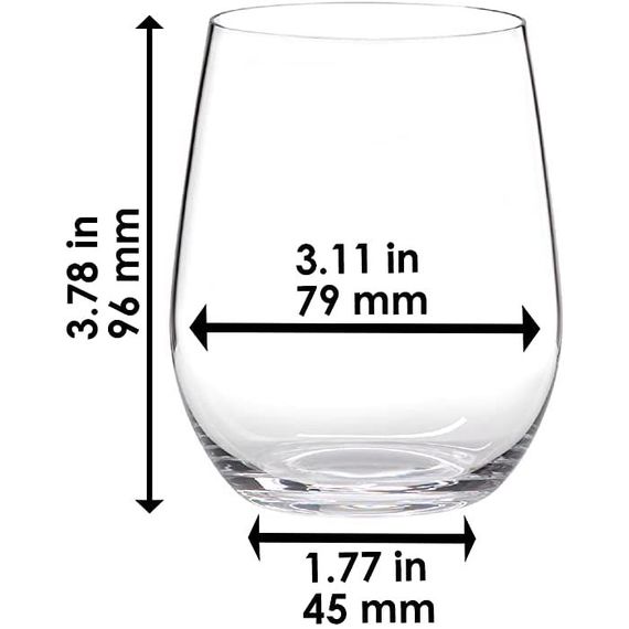 Набор оранжевых бокалов VIOGNIER / CHARDONNAY ORANGE RIEDEL O RESTAURANT, 12 шт, 320 мл, 0412/05o, Riedel, изображение 2