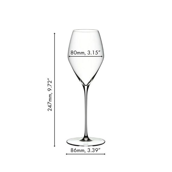 Набор бокалов ROSE RIEDEL VELOCE RESTAURANT, 6 шт, 347 мл, 0330/55, Riedel, изображение 3