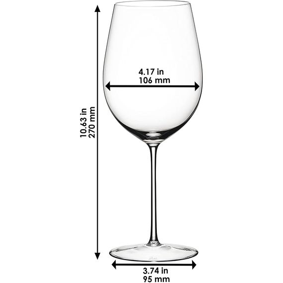 Набор бокалов BORDEAUX GRAND CRU SOMMELIERS RESTAURANT, 6 шт, 860 мл, 0300/00, Riedel, изображение 2