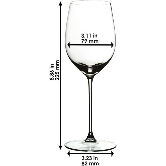 Набор бокалов VIOGNIER/CHARDONNAY RIEDEL VERITAS RESTAURANT, 6 шт, 370 мл, 0449/05, Riedel, изображение 5