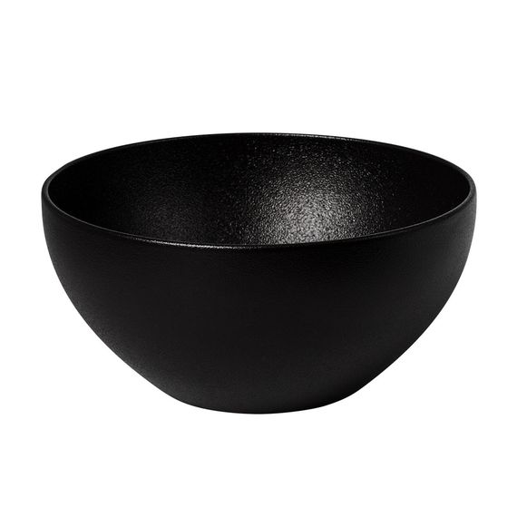 Салатник d=15 cм,фарфор "NOBLE" серия "Fine Plus-Black Sand"