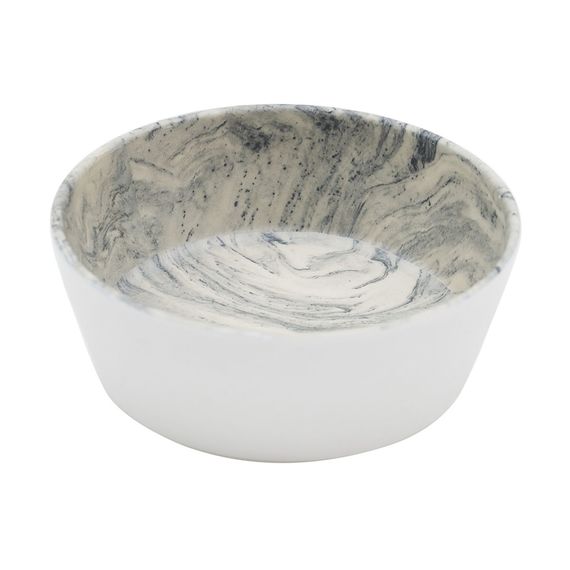 Салатник меламиновый 12,8*4,7см  P.L. STREAMER GREY