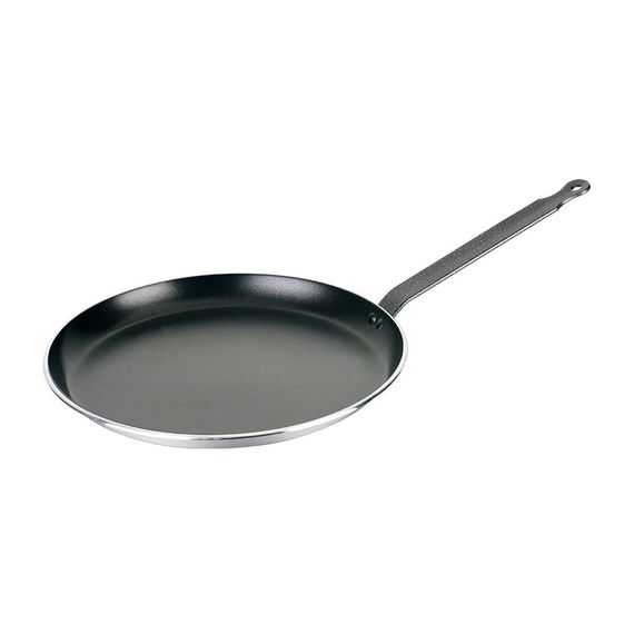 Сковорода для блинов d 28 см, h 2 см, алюминий с антипригарным покрытием,индукция, P.L. Proff Cui