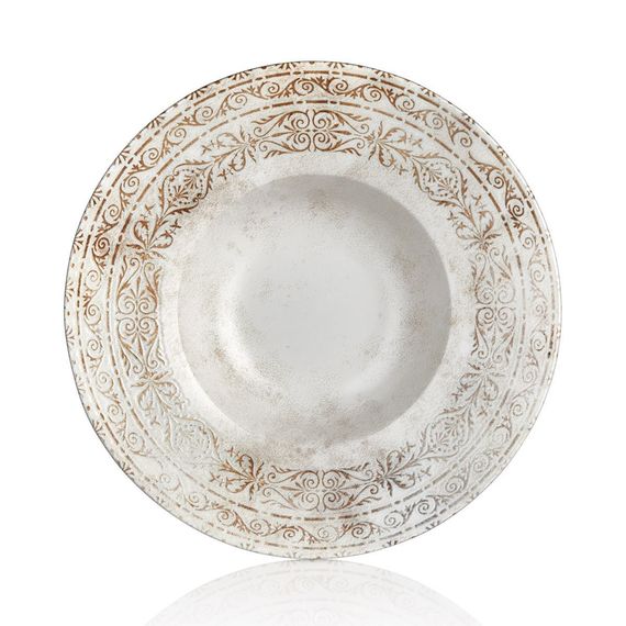 Тарелка глубокая d=27 см,500 мл,фарфор,серия "ANTICO" By Bone