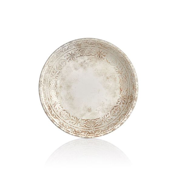 Тарелка мелкая d=19 см,фарфор,серия "ANTICO" By Bone