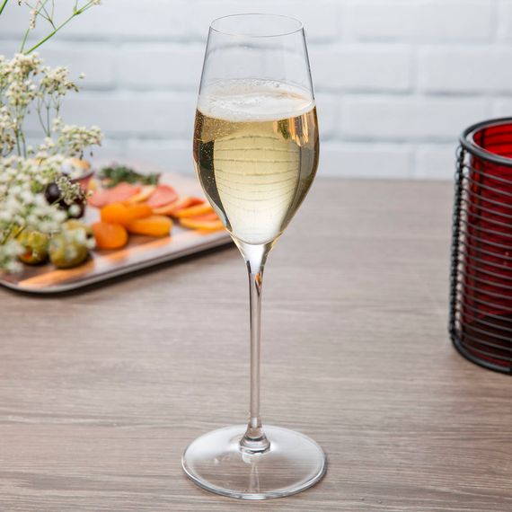 Набор из 12-ти бокалов для шампанского, 300 мл, прозрачный, бессвинцовый хрусталь, серия Superiore, Spiegelau, изображение 2