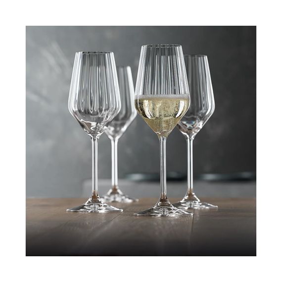 Набор из 4-х бокалов для шампанского, 310 мл, хрустальное стекло, серия Lifestyle, Spiegelau, изображение 2