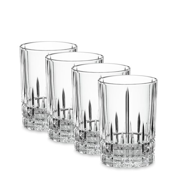 Набор бокалов для виски Long Drink малый, 240 мл, 4 шт., прозрачные, бессвинцовый хрусталь, серия Perfect, Spiegelau