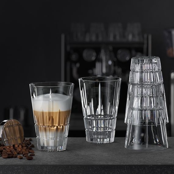 Набор из 4-х стаканов Latte Macchiato, 300 мл, хрустальное стекло, серия Perfect , Spiegelau, изображение 4