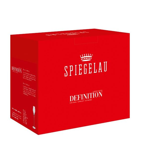 Набор из 6-ти бокалов для дижестива, 130 мл, хрустальное стекло,  серия Definition, Spiegelau, изображение 5