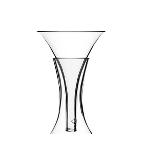 Воронка для декантера Vulkanos, D11 см, H16 см, стекло, Stolzle