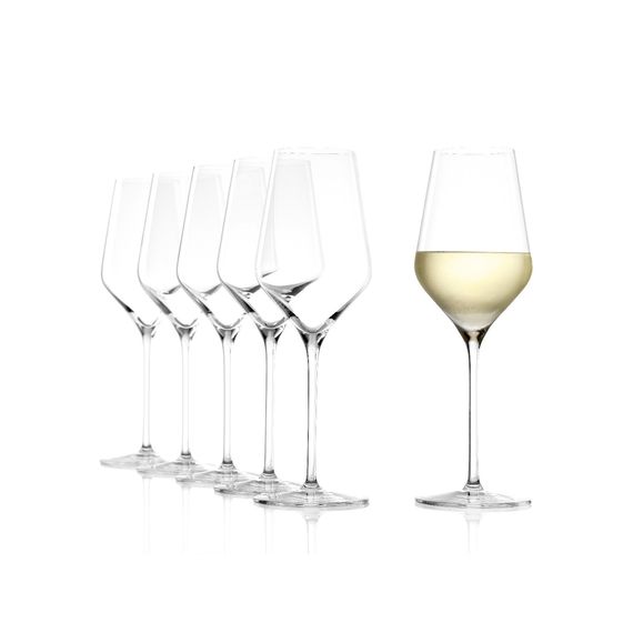 Набор из 2-х бокалов для белого вина Quatrophil, 404 мл, D83 мм, H245 мм, Stolzle, изображение 3