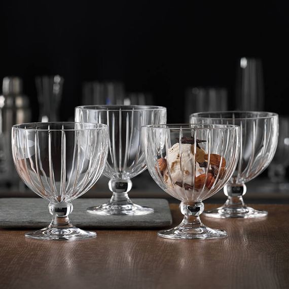 Набор из 4-х креманок, 384 мл, хрустальное стекло, серия Milano, Spiegelau, изображение 3