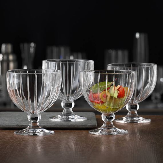 Набор из 4-х креманок, 384 мл, хрустальное стекло, серия Milano, Spiegelau, изображение 4