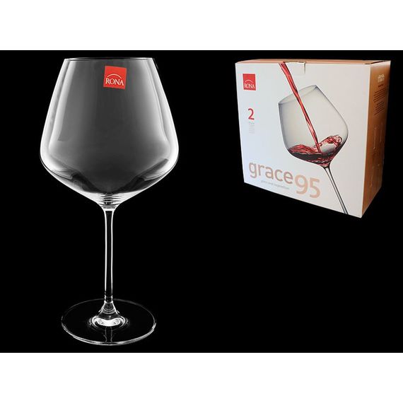Набор их 2-х бокалов для Бургундского вина, серия Grace, объем 950 мл, Rona, изображение 3