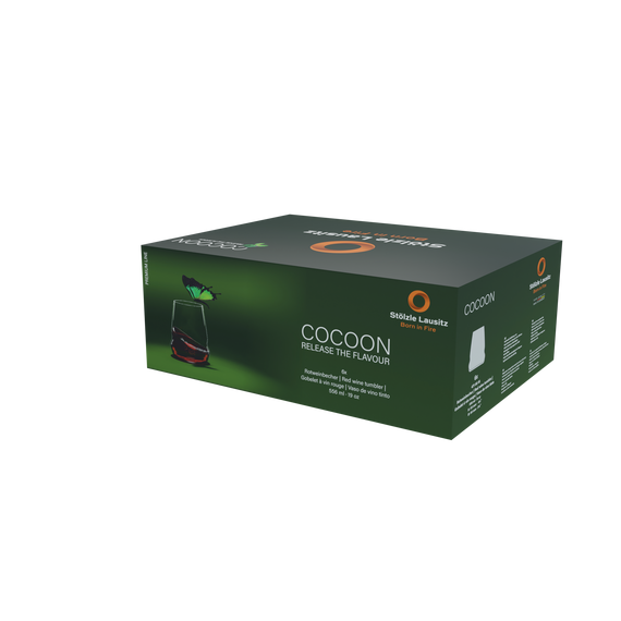 Набор из 6-ти бокалов для красного вина серия Cocoon 556 мл, D95 мм, H114 мм, Stolzle, изображение 5