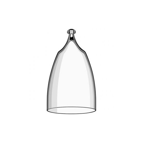 Крышка д/десертов и проч. закусок, D=83, H=150мм, Rona