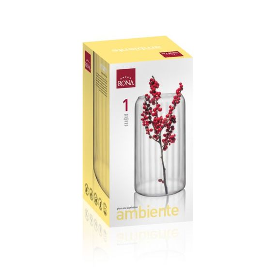 Ваза Ambiente optical 25,5 см, Rona, изображение 4