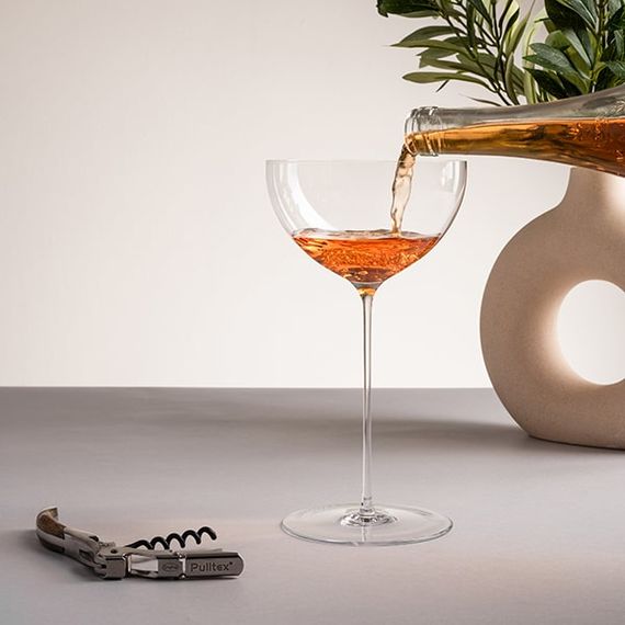 Набор из 6-ти бокалов-блюдец для шампанского Medea 450 мл; D=120мм,H=210мм, Rona, изображение 5