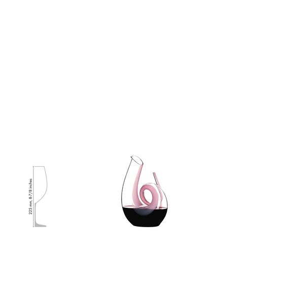 Декантер Curly Pink, 1400 мл, 2011/04, Riedel, изображение 3