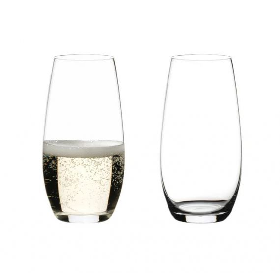 Набор высоких стаканов O Wine Tumbler Champagne Glass, 2 шт., 264 мл, 0414/28, Riedel