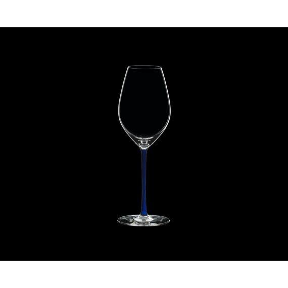 Бокал для шампанского Champagne, 445 мл, прозрачный/синий, хрусталь, серия Fatto a Mano, Riedel, изображение 5