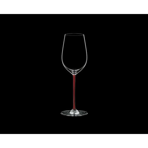 Бокал для вина Riesling/Zinfandel, 395 мл, прозрачный/красный, хрусталь, серия Fatto a Mano, Riedel, изображение 4