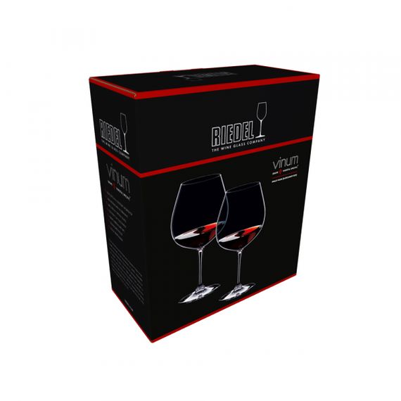 Набор из 2-х хрустальных бокалов для красного вина New World Pinot Noir 6416/16, 800 мл, прозрачный, серия Vinum, Riedel, изображение 8