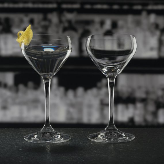 Набор из 2-х хрустальных бокалов Nick & Nora 6417/05, 140 мл, прозрачный, серия Bar, Riedel, изображение 9