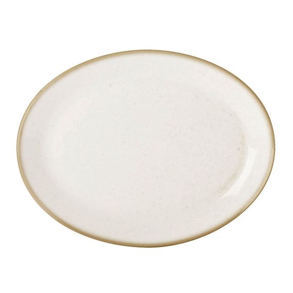 Блюдо овальное 24х19 см, Seasons Бежевый, Porland, изображение 2