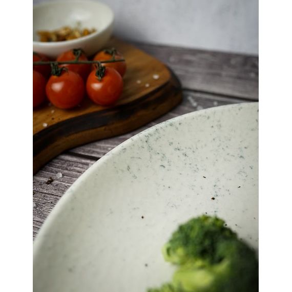 Тарелка плоская 21см, цвет дымчатый, SMOKY, Porland, изображение 6